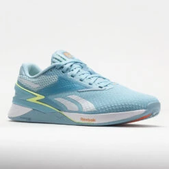 Reebok Nano X3 Women's Blue Pearl/Energy Glow/Peach Fuzz -Best Shoe Store 561901 5