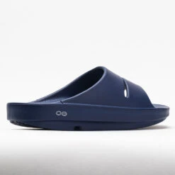 OOFOS OOahh Men's Navy -Best Shoe Store 570365 6