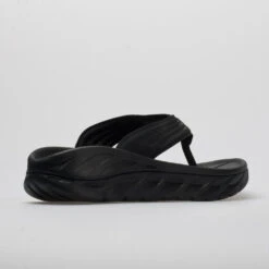 Hoka One One Ora Recovery Flip Men's Black/Dark Gull Gray -Best Shoe Store 570409 6