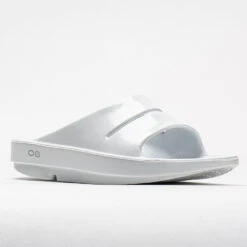 OOFOS OOahh Luxe Women's White -Best Shoe Store 570520 5