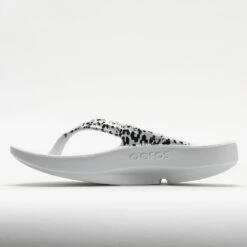 OOFOS OOlala Limited Women's White/Black Leopard 8 OOFOS OOlala Limited Women's White/Black Leopard -Best Shoe Store 570571 2