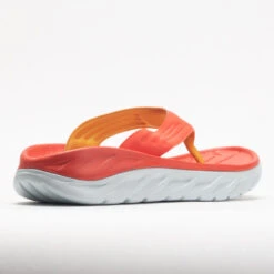 Hoka One One Ora Recovery Flip Men's Fiesta/Amber Yellow -Best Shoe Store 570590 6