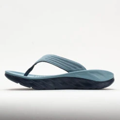 HOKA Ora Recovery Flip Men's Stone Blue/Outer Space -Best Shoe Store 570604 1