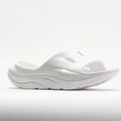 HOKA Ora Recovery Slide 3 Unisex White/White -Best Shoe Store 570607 5