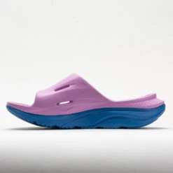 HOKA Ora Recovery Slide 3 Unisex Cyclamen/Coastal Sky 8 HOKA Ora Recovery Slide 3 Unisex Cyclamen/Coastal Sky -Best Shoe Store 570612 1