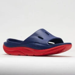 HOKA Ora Slide 3 Unisex Bellwether Blue/Red Alert 10 HOKA Ora Slide 3 Unisex Bellwether Blue/Red Alert -Best Shoe Store 570614 5