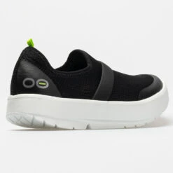 OOFOS OOmg Low Women's White/Black -Best Shoe Store 630883 6