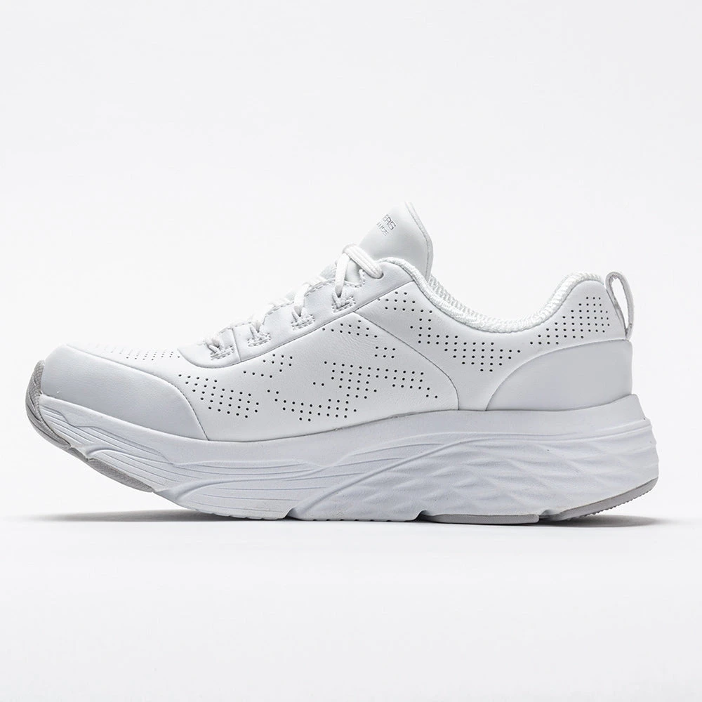 Skechers Max Cushioning Elite Women's White/Silver 2 Skechers Max Cushioning Elite Women's White/Silver - Image 2