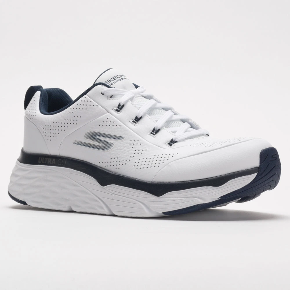 Skechers Max Cushioning Elite Men's White/Navy 5 Skechers Max Cushioning Elite Men's White/Navy - Image 5