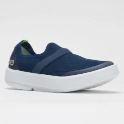 OOFOS OOmg Low Women's White/Navy 10 OOFOS OOmg Low Women's White/Navy -Best Shoe Store 631140 5