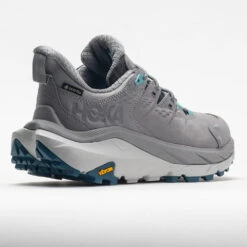 HOKA Kaha 2 Low GTX Women's Sharkskin/Blue Coral -Best Shoe Store 631244 6