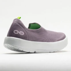 OOFOS OOmg EeZee Women's White/Mauve -Best Shoe Store 631314 6
